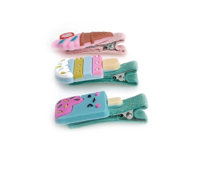 soft pvc hair clips 