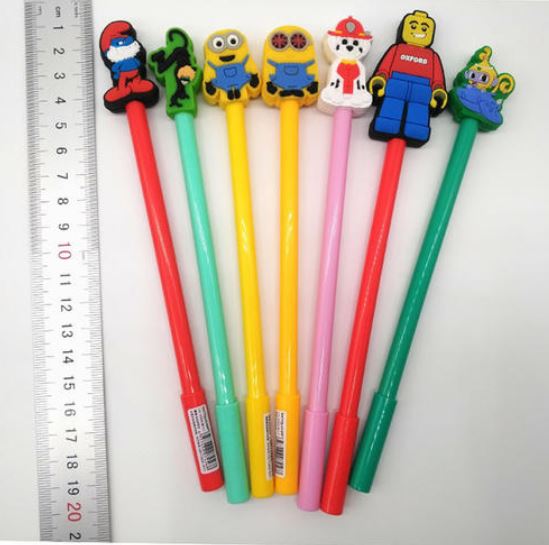 soft pvc pen topper pen caps