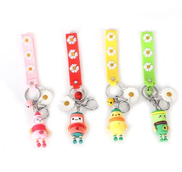  PVC Soft Silicone Rubber Key Ring/key Chain/key Holder