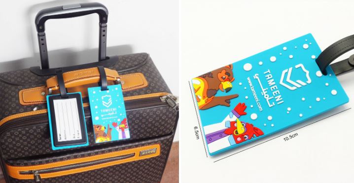 Leather Luggage Bag Tag Label
