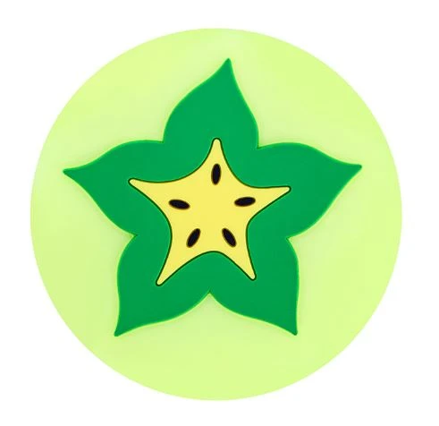 rubber pvc Silicone Coasters 