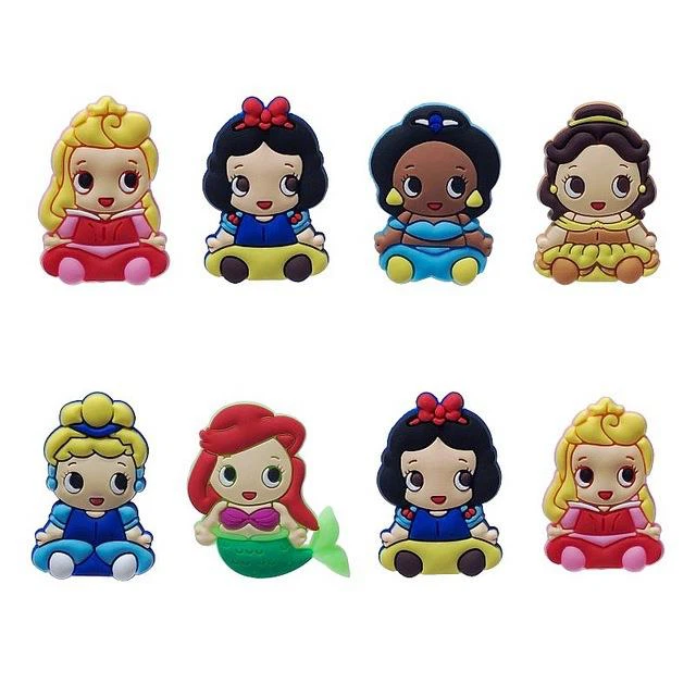 3D 2D PVC -gummikylskåpsmagnet