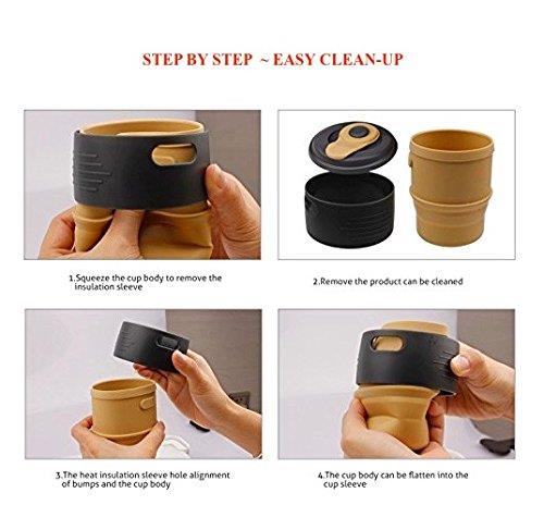 Collapsible Silicone Yerba Mate Tea Cup