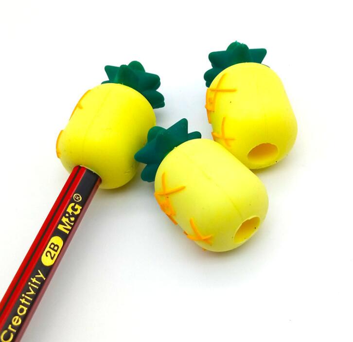 Pineapple Shape Pen Cap Soft Silicone Pencil Head Cover