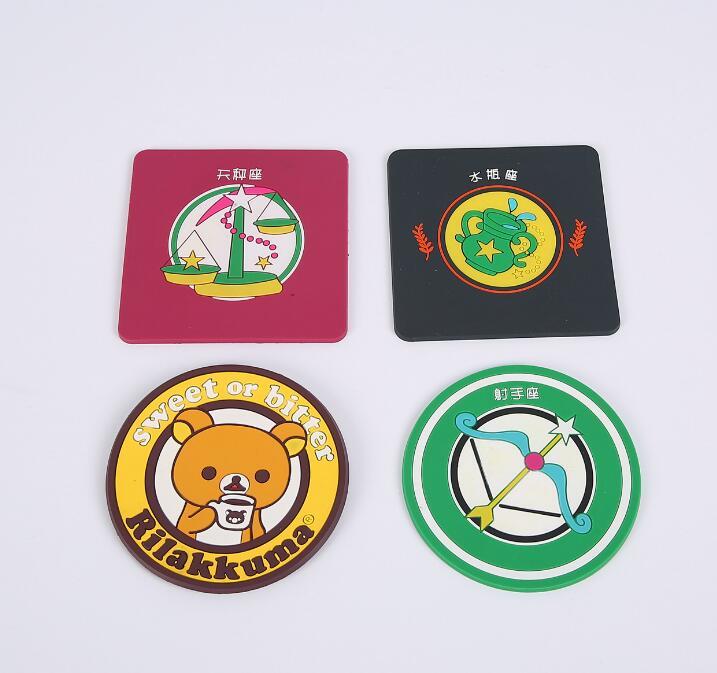 PVC Coaster Bordskydd Silikonmatta