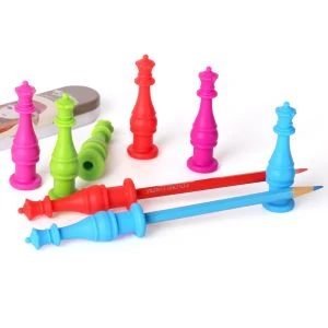 Soft Kid 3D silikon tuggbar penna topper