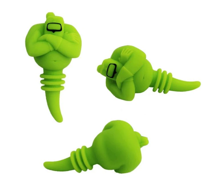 The Latest Silicone Rubber Wine Bottle Stopper Caps Cork