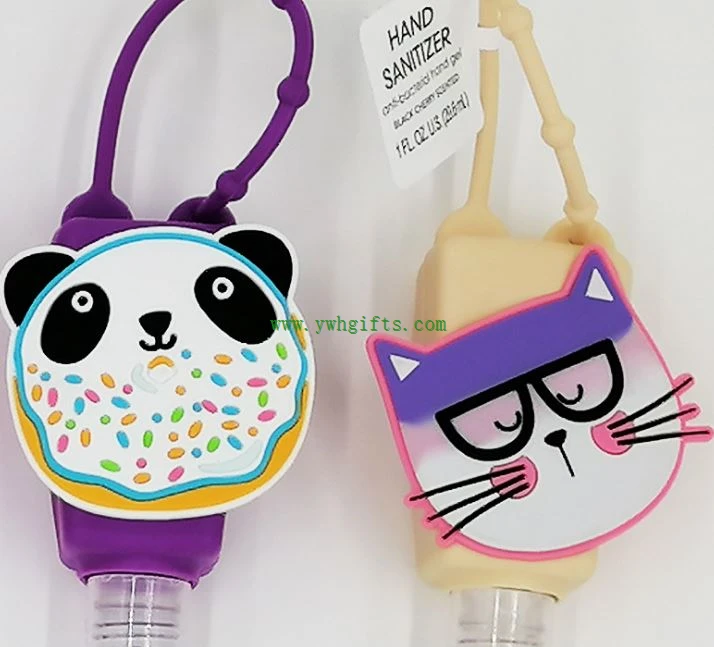Mini Silikon Hand Sanitizer Flaskhållare Bärbar