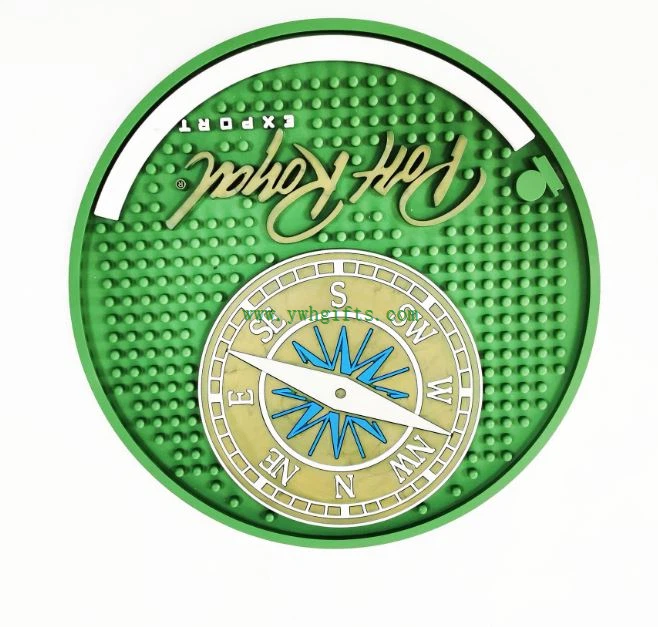 Promotion 3d Embossing Logo Pvc Bar Runner